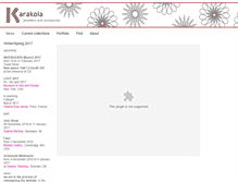 Tablet Screenshot of karakola.com